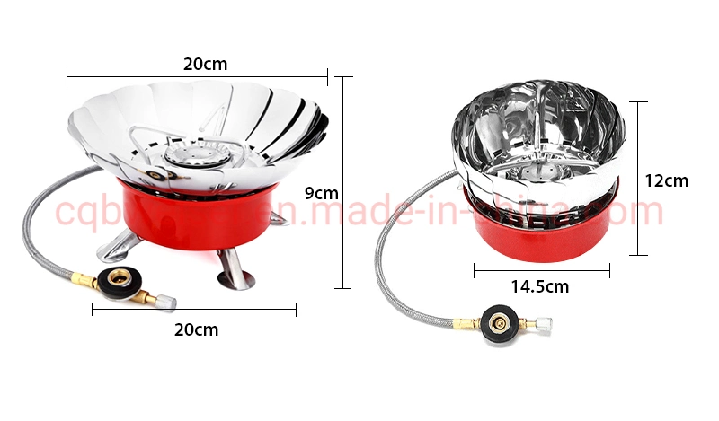 Waterproof Outdoor Mini Lightweight Burner Stove Portable Windcover Camp Stove