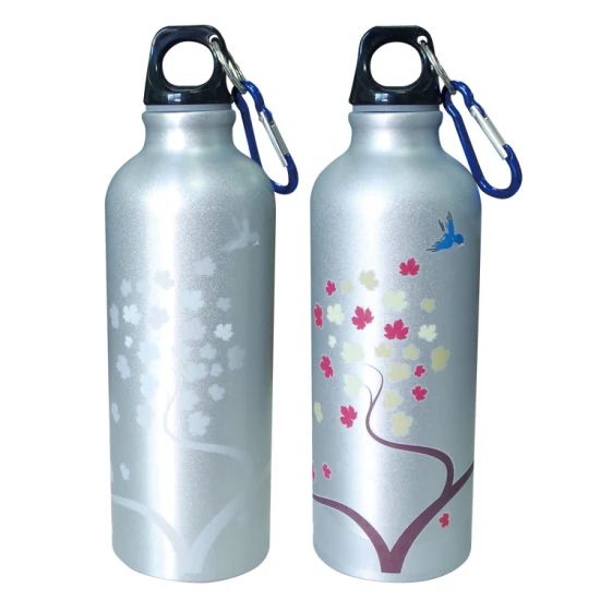 Hot Selling Sublimation Blank Aluminum Travelling Water Bottles 500ml Sport Camping Kettle