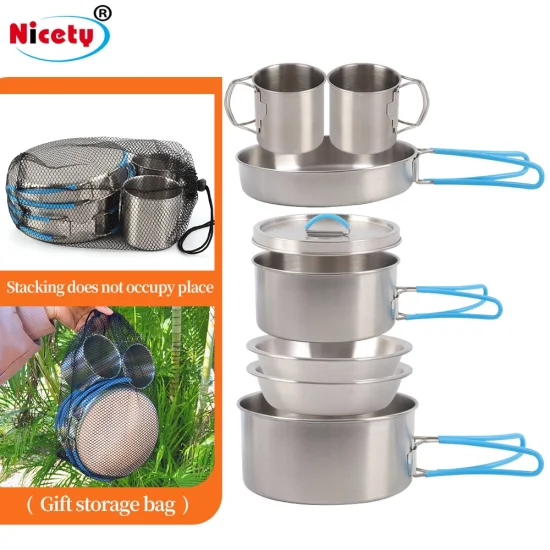 Camping Outsdoor Ultralight Popular Titanium Water Kettle with Filter for Hiking